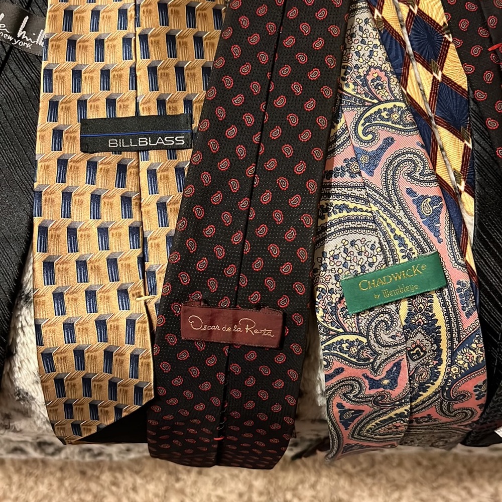 Mens tie bundle (8 ties) - Picture 2 of 4